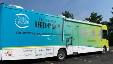 Almirall US Supports The Skin Cancer Foundations Mobile Skin Cancer Screening Program image