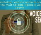 Dermatology SEO trend alert voice search thumbnail