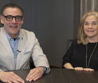 Joel Cohen and Hilary Baldwin
