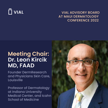 Vial Connects with Advisory Board at 2022 Maui Dermatology Conference image