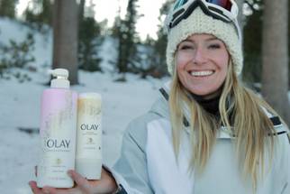 Olay Body Teams Up with Olympic Snowboarder Jamie Anderson to Reduce Winter Skin Dryness image