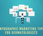 Show and tell infographic marketing tips for dermatologists thumbnail