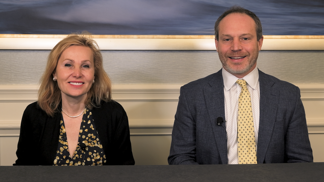 Christopher Bunick and Emma Guttman