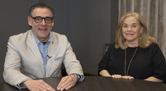 Joel Cohen and Hilary Baldwin