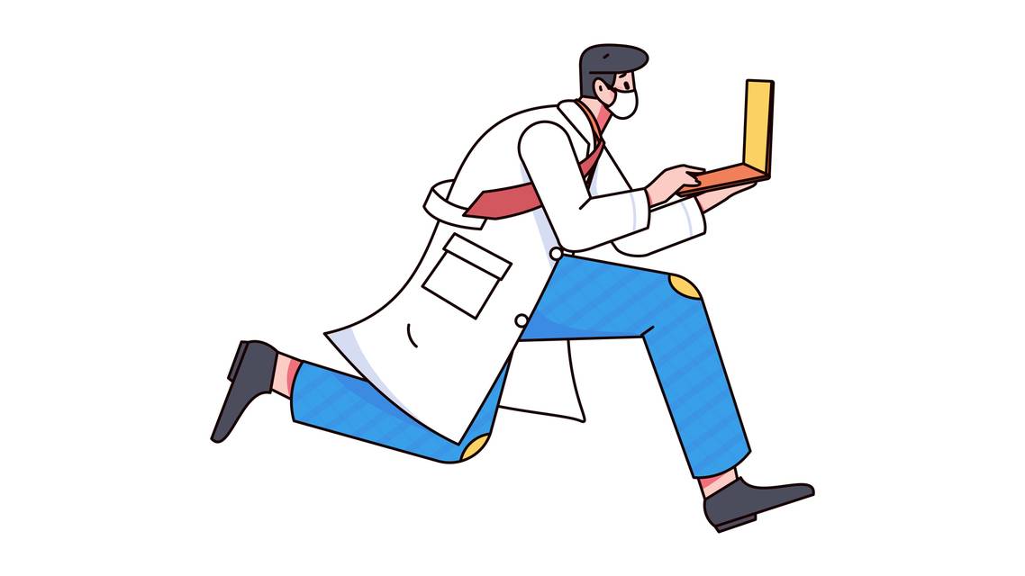 busy dermatologist