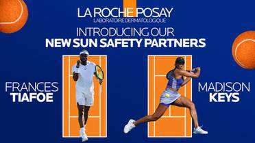 La RochePosay is the Official Sunscreen of the US Open for the Second Year image