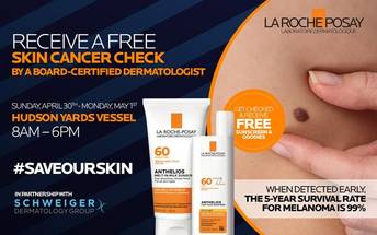 La RochePosay Gives Back Brand Offers Free Public Screenings in NYC image